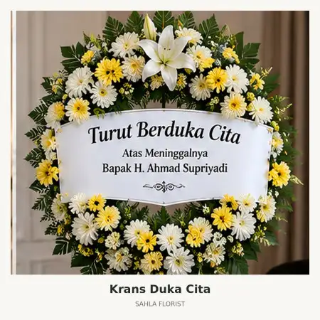 Krans Bunga Duka Bantul